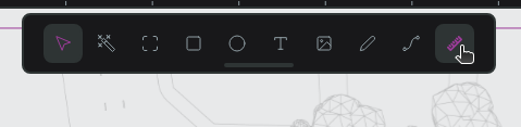 Select Ruler Tool
